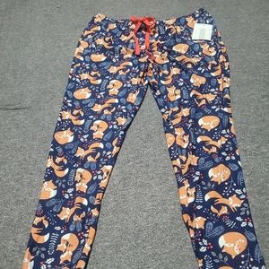 NEW Cute Fox Lounge/Sleep Pants~Small or Large.